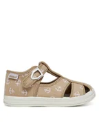 Buty dla chłopców - Primigi Kapcie 7854733 M Beżowy - miniaturka - grafika 1