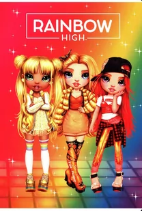 Zeszyt A5 w trzy linie 16 kartek Rainbow High 20 sztuk - Astra - Zeszyty szkolne - miniaturka - grafika 1