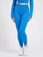 Spodnie sportowe damskie - Damskie legginsy treningowe GUESS RIB SEAMLESS LEGGING - miniaturka - grafika 1