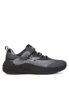 Skechers Sneakersy Microspec Advance- 403926L/BKSL Czarny - Buty dla chłopców - miniaturka - grafika 1