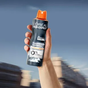 L'Oréal Paris Men Expert Magnesium Defence 48H Dezodorant dla mężczyzn 150 ml - Dezodoranty i antyperspiranty męskie - miniaturka - grafika 2