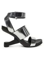 Sandały damskie - United Nude Sandały Eamz Hana 1090414116 Srebrny - miniaturka - grafika 1