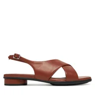 Sandały damskie - Sandały ECCO Sculpted Alba 25 23383301014 Brązowy - miniaturka - grafika 1