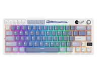 Klawiatury - Royal Kludge RK M65 Ocean Blue Cream switch RK-M65-OCBLU-CRMSW-US - miniaturka - grafika 1