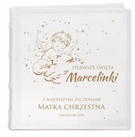 Albumy fotograficzne - Album na zdjęcia z grawerem dla dziewczynki na święta - miniaturka - grafika 1