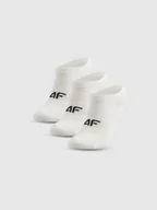 Skarpetki dla dzieci - 4F Skarpetki krótkie (3-pack) chłopięce - białe 38-40 - miniaturka - grafika 1