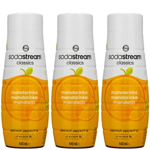 3x Syrop SodaStream Mandarynka 440ml - Syropy i koncentraty owocowe - miniaturka - grafika 1