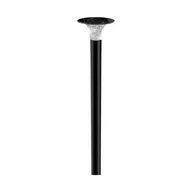 Lampy ogrodowe - Słupek Ogrodowy Solarny V-TAC 15W LED IP65 Czujnik Ruchu CCT Czarny 88cm VT-413 6000K+4000K 2200lm 3 Lata Gwarancji - miniaturka - grafika 1
