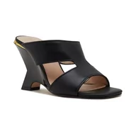 Klapki i japonki damskie - Pinko Skórzane klapki DARLY 06 - miniaturka - grafika 1