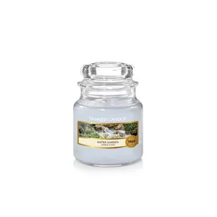 Yankee Candle Świeca zapachowa mały słój water garden 104g - Świece - miniaturka - grafika 1