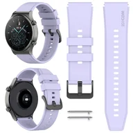 Akcesoria do smartwatchy - PASEK DO HUAWEI WATCH GT/GT 2/GT 2E/GT 2 PRO/3/3 PRO/GT 3/GT 3 SE/GT 3 PRO - FIOLETOWY - miniaturka - grafika 1