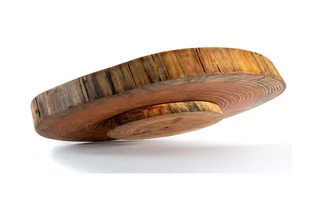 Taca Obrotowa Śr 20-25 Cm Drewno Modrzewia Bez Kory Olejowany Modrzewiowe Naturalny Pdom_2025X20_Doto / Wamar-Sosenka - Tace i patery - miniaturka - grafika 1