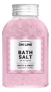 On Line SÓL DO KĄPIELI 600G FRUITY&SWEET - Kosmetyki do kąpieli - miniaturka - grafika 1