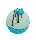 Pozostałe akcesoria do kąpieli i SPA - Green Garden, Kula do kąpieli, Muffinka z Czekoladą, Niebieska - miniaturka - grafika 1