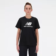 Koszulki i topy damskie - Koszulka damska New Balance WT41502BK  czarna - miniaturka - grafika 1