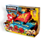 Figurki dla dzieci - Piratix S.4 - Wild Kingdom - Statek Dragon Ship - miniaturka - grafika 1