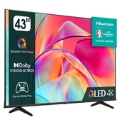 Telewizory - HISENSE 43E7KQ 4K QLED - miniaturka - grafika 1