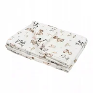 Kołdry i poduszki dla dzieci - bonjure Cherie Bambusowa Kołderka 75x100 cm Farma - miniaturka - grafika 1