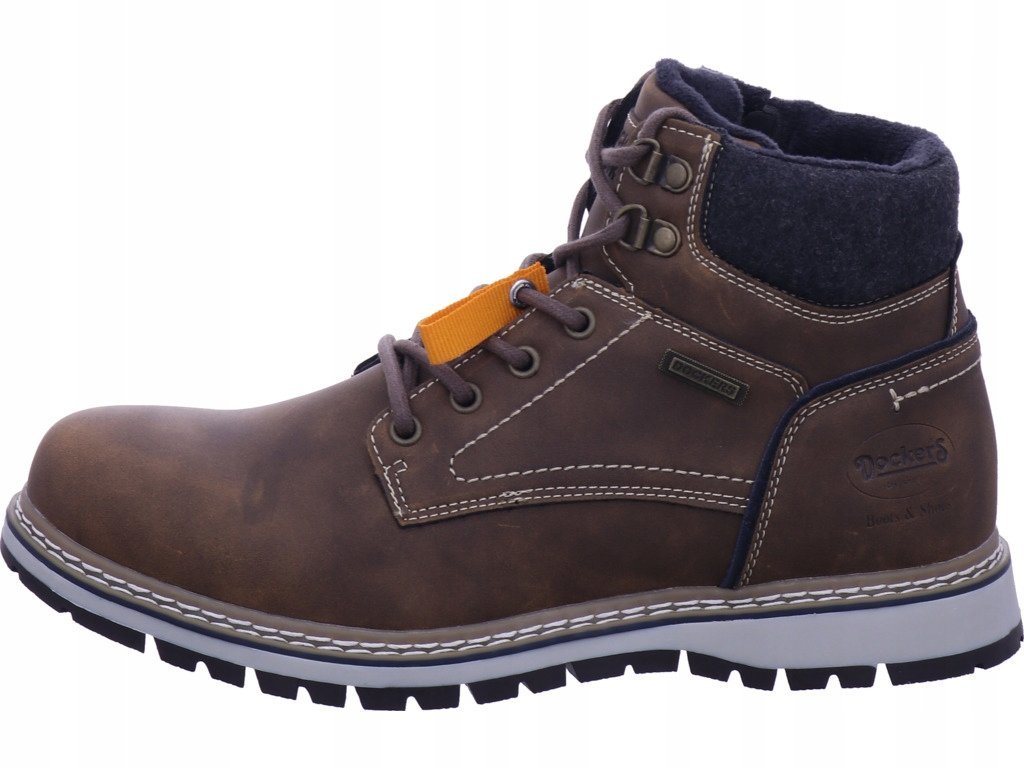 DOCKERS BY GRLL BRĄZOWE TRZEWIKI MĘSKIE Z OCIEPLENIEM 42 16CA
