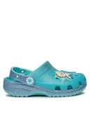 Buty dla dziewczynek - Crocs Klapki Crocsclassic Frozen Elsa Clog Kids 210235 Kolorowy - miniaturka - grafika 1