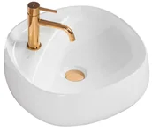 Umywalki - Rea Umywalka nablatowa Pola U0844 - miniaturka - grafika 1