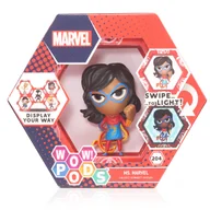 Figurki dla dzieci - WOW! PODS Marvel Avengers Collection - Ms Marvel Podświetlana figurka superbohatera z Bobble-Head Oficjalne zabawki i prezenty kolekcjonerskie M.. - miniaturka - grafika 1