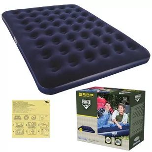 Materac Dmuchany Do Spania Bestway 2os. 203x152cm - Materace turystyczne - miniaturka - grafika 1