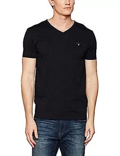 GANT Męski T-shirt The Original Slim V-Neck - Koszulki męskie - miniaturka - grafika 1