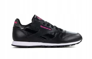 Buty damskie Reebok CL Leather Girl Squ CM9136 - Buty sportowe damskie - miniaturka - grafika 1