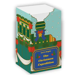 Kalendarz Adwentowy 2024 z kawą - prezent z 24 różnymi smakami kawy mielonej, idealny upominek na święta Bożego Narodzenia, 240g dla kobiety mężczyz.. - Herbata - miniaturka - grafika 1