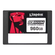 Dyski SSD - Kingston 960GB 2,5" SATA DC600M - darmowy odbiór w 22 miastach i bezpłatny zwrot Paczkomatem aż do 15 dni - miniaturka - grafika 1