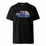 Koszulki męskie - THE NORTH FACE KOSZULKA S/S MOUNTAIN LINE NF0A87NTJK3 r XS - miniaturka - grafika 1