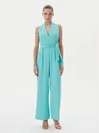 Kombinezony - Rinascimento Kombinezon CFC0123773003 Turkusowy Regular Fit - miniaturka - grafika 1