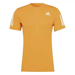 Koszulki męskie - adidas Męski T-shirt Own The Run Tee, Rafnar/Refsil, L - grafika 1