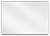 Lustra - Mexen Loft lustro łazienkowe prostokątne 70 x 50 cm, rama czarna - 9852-070-050-000-70 - miniaturka - grafika 1