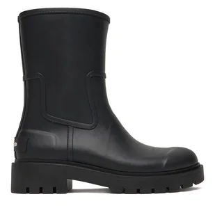 Kalosze Calvin Klein Jeans Mid Rainboot YW0YW02004 Czarny - Kalosze damskie - miniaturka - grafika 1