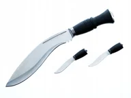 Noże - NÓŻ TAKTYCZNY MYŚLIWSKI KUKRI PLUS DWA MAŁE NOŻE KOMPLET - miniaturka - grafika 1