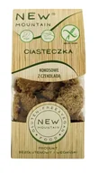 Ciastka - Ciastka Owsiano - Czekoladowo - Kokosowe Bezglutenowe 220 g - NEW Mountain - miniaturka - grafika 1