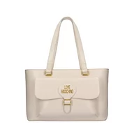Torebki damskie - Love Moschino Damska torba na ramię Borsa A Spalla, rozmiar uniwersalny, biały - jeden rozmiar - miniaturka - grafika 1