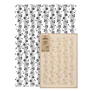 szablon malarski wielokrotny powtarzalny // ART NOUVEAU FABRIC - Szablony malarskie - miniaturka - grafika 1