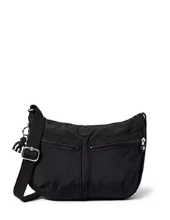 Kipling Womens IZELLAH Crossbody, Black Noir, 12 x 33 x 23 cm, czarny czarny, 12x33x23 cm - Torebki damskie - miniaturka - grafika 1