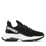 Sneakersy damskie - Sneakersy Steve Madden Maxilla-R SM11001603-04004-184 Czarny - miniaturka - grafika 1