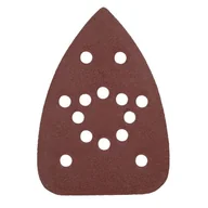 Akcesoria do okien - DEDRA Papier Ścierny Delta Otwory Do DED7063 GR.80 5 Szt - miniaturka - grafika 1