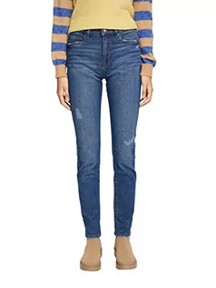 Spodnie damskie - Esprit Jeansy damskie, 902/Blue Medium Wash, 25W x 32L - grafika 1