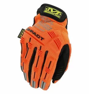 Rękawice Mechanix HiViz MPact HIVIZ ORANGE - Rękawiczki rowerowe - miniaturka - grafika 1