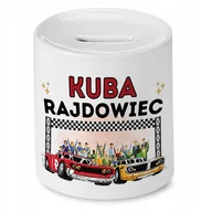 Skarbonki - Dla Kuby Skarbonka na Urodziny na Prezent z Nadrukiem ze Zdjęciem + Opakowanie na prezent (wzór 02) - miniaturka - grafika 1