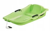 Sanki i ślizgacze - Sanki plastikowe Ślizg STIGA PACER GREEN z hamulce - miniaturka - grafika 1
