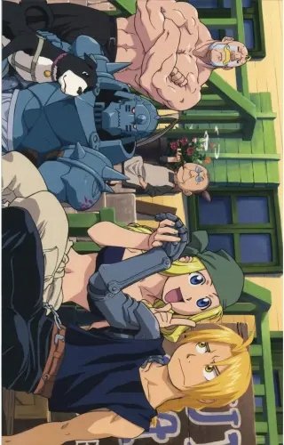 Plakat Fullmetal Alchemist fma_046 A2 (custom)