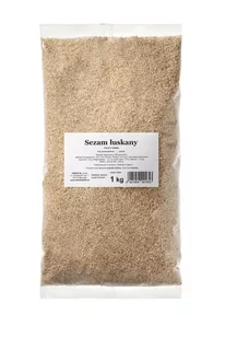HURT Sezam łuskany 1kg - Zdrowa żywność - miniaturka - grafika 1