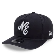 Czapki damskie - Czapka z daszkiem New Era Precurved Unstructured Golfer 60595460 Granatowy - miniaturka - grafika 1